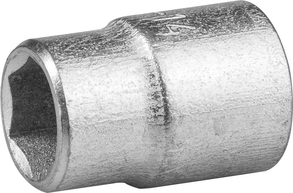 2772-14 Головка торцовая НИЗ (1/2"), 40Х, шестигранная, оцинкованная, 14мм