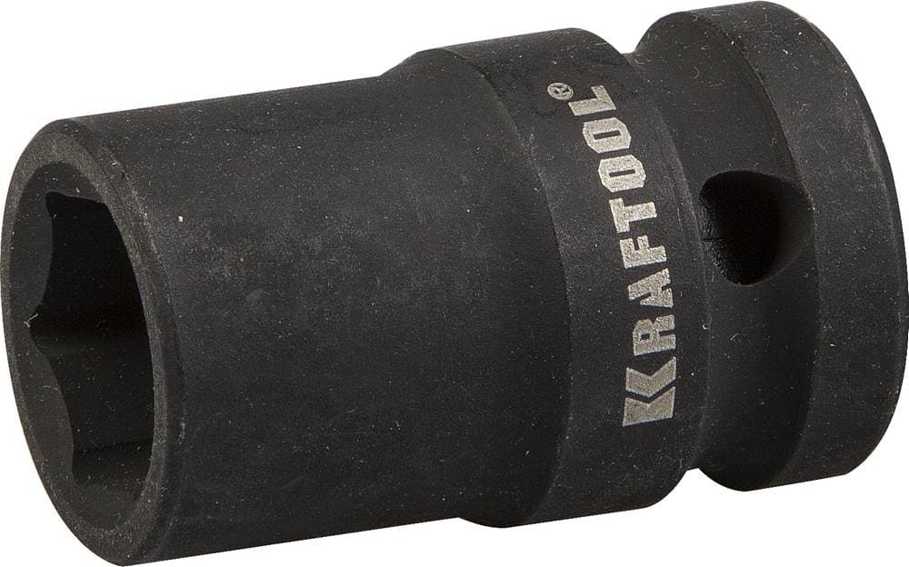 27940-13_z01 Торцовая головка KRAFTOOL "INDUSTRIE QUALITAT" ударная (1/2"), FLANK, Cr-Mo, фосфатированная, 13 мм