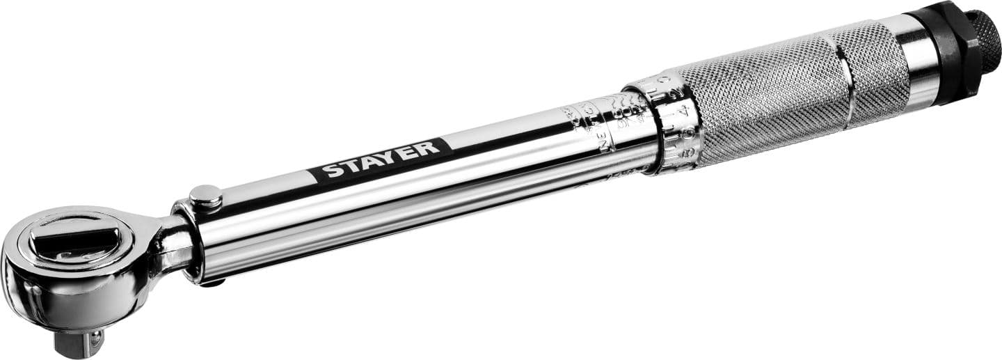 64064-110 Ключ динамометрический, 3/8", 14 - 112 Нм, STAYER Professional