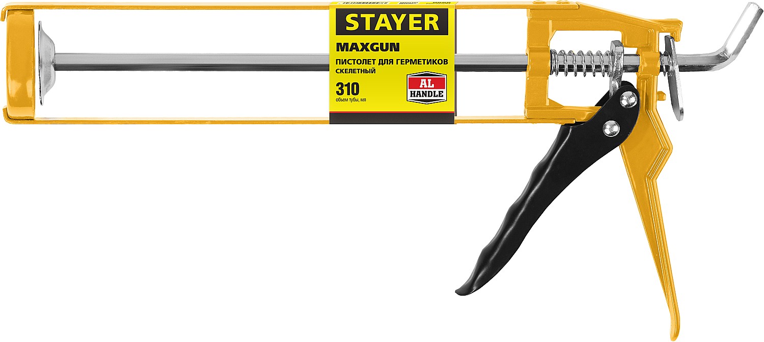0666 Пистолет для герметиков STAYER "MASTER", скелетный усиленный, 310мл