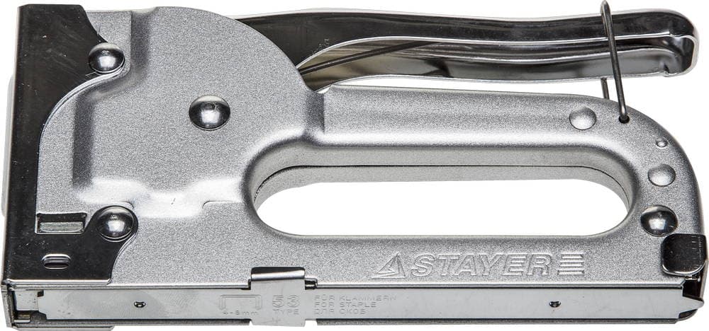 3145_z01 Степлер "A2", металлический корпус, для тонкой скобы тип 53 (4-8 мм), STAYER Master