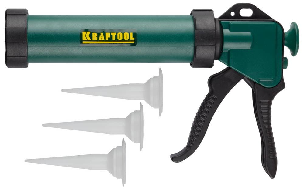 06677_z01 Пистолет для герметика KRAFTOOL "KraftSeal", закрытый, 320мл