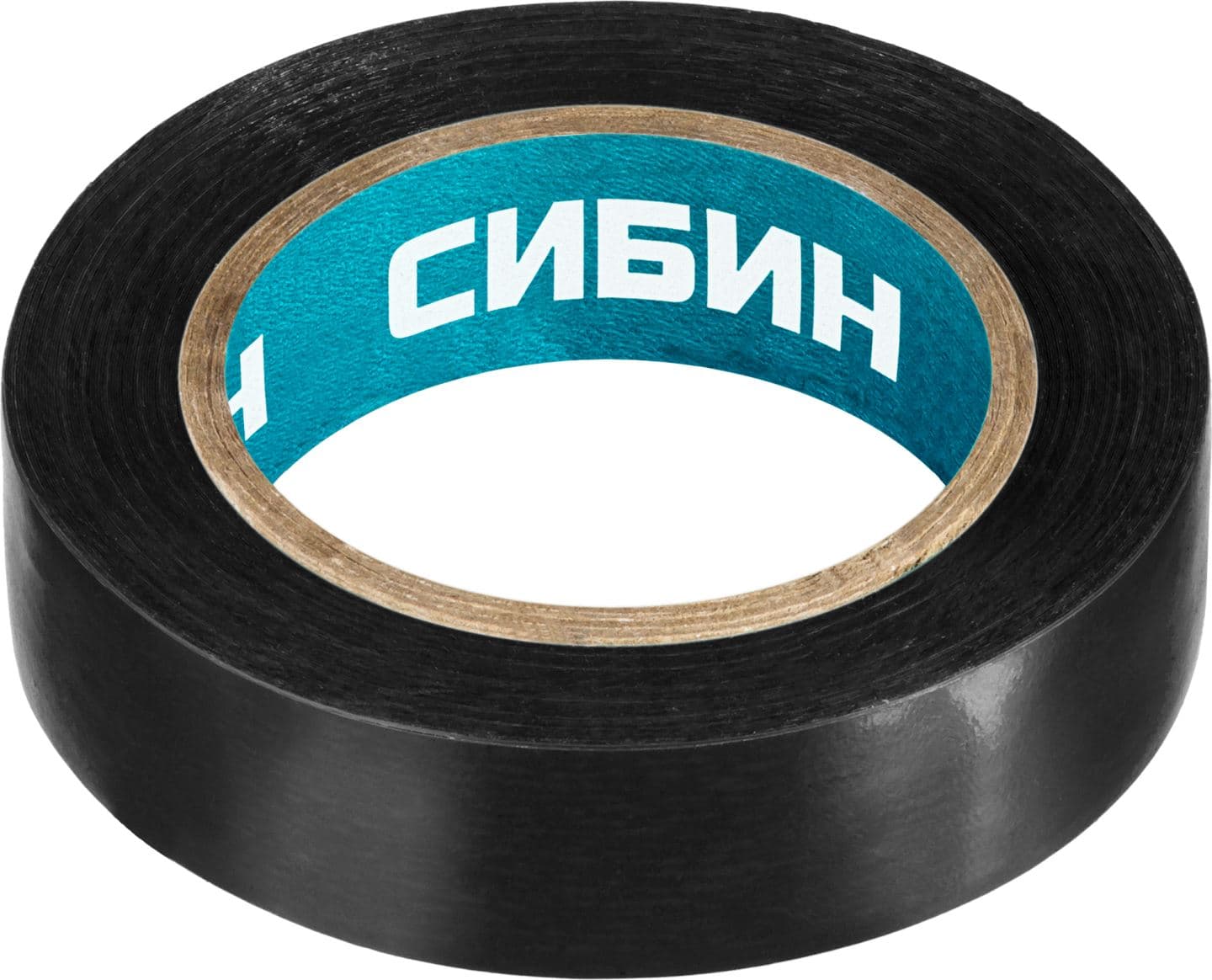 1235-2 СИБИН ПВХ изолента, 10м х 15мм, черная