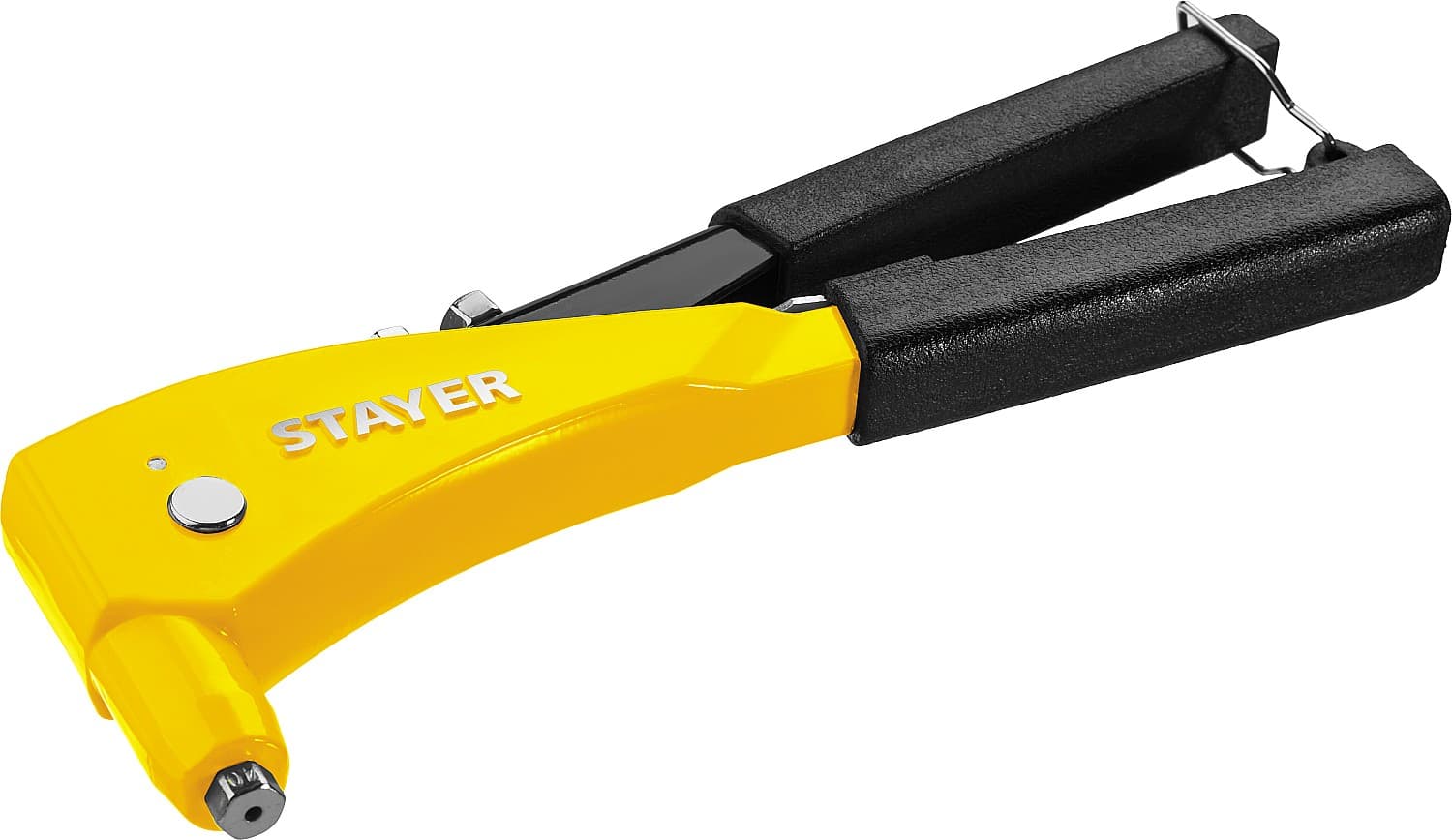 3104_z01 Заклепочник, STAYER ProFix "RX600" 3104, литой корпус, для заклепок d=2,4-4,8 мм - алюминий и сталь, Professional