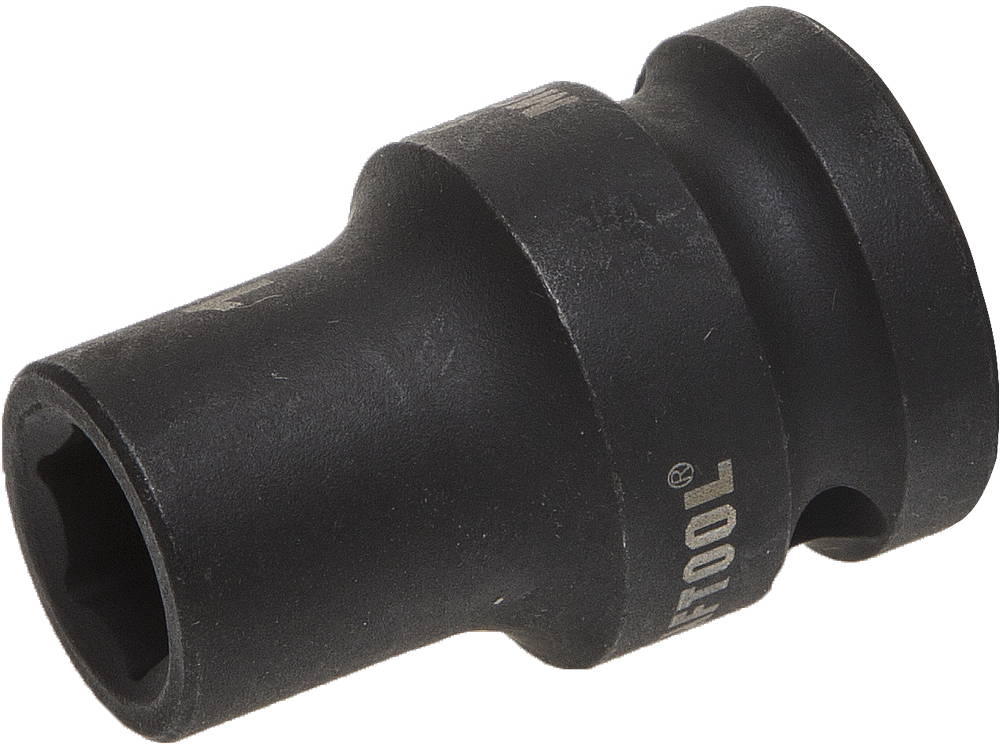 27940-10_z01 Торцовая головка KRAFTOOL "INDUSTRIE QUALITAT"ударная (1/2"), FLANK, Cr-Mo, фосфатированная, 10 мм