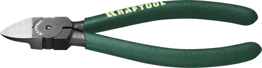 220017-8-15 Бокорезы KRAFTOOL "KRAFT-MINI", для пластика и меди, обливные рукоятки, особочистый рез заподлицо, 150мм