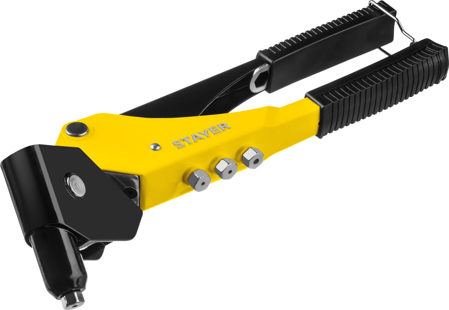 3110_z01 Заклепочник поворотный 0-360°, STAYER MaxFix "MS 360", для заклёпок из алюминия d=2,4-4,8 мм, литой корпус