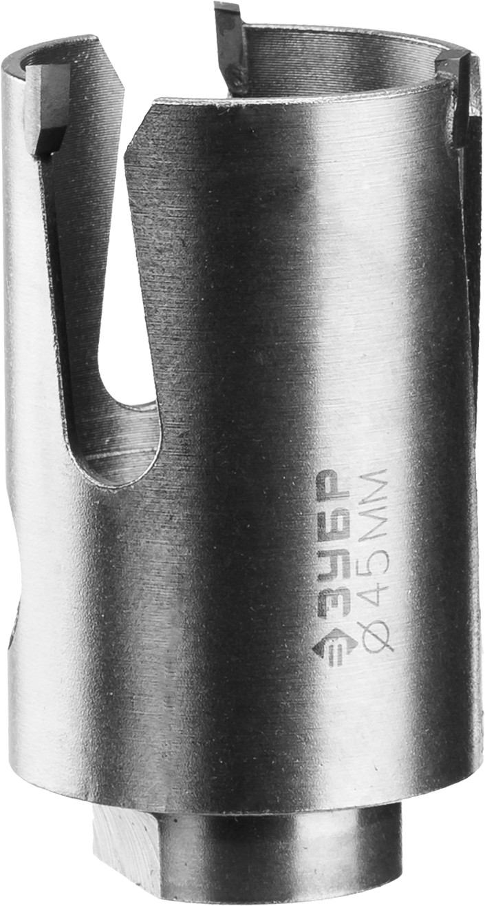 29514-45 Коронка ЗУБР "ПРОФИ" "ПРОУНИВЕРСАЛ", твердосплав резцы, бетон, кирпич, керам, цв мет, гипсокарт, пласт, дерево, d=45мм