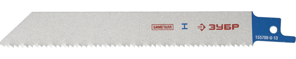 155700-U-13 Полотно ЗУБР "ЭКСПЕРТ" S922VF к саб эл.ножов Bi-Met,универс c перем шаг зуб, труб до 2",130/1,8-2,5мм