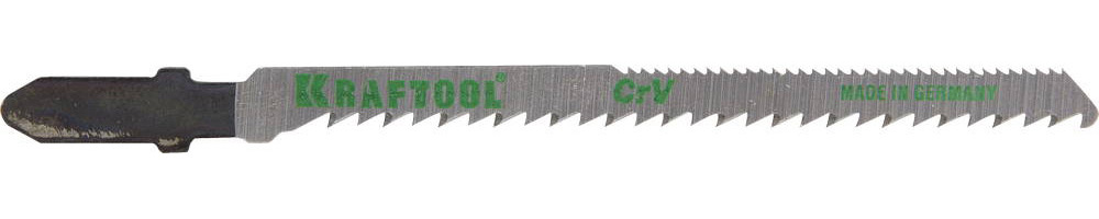 159514-2.5-S5 Полотна KRAFTOOL, T101AO, для эл/лобзика, Cr-V, по дереву, фанере, ламинату, фигурный рез, EU-хвост., шаг 2,5мм, 75мм, 5шт