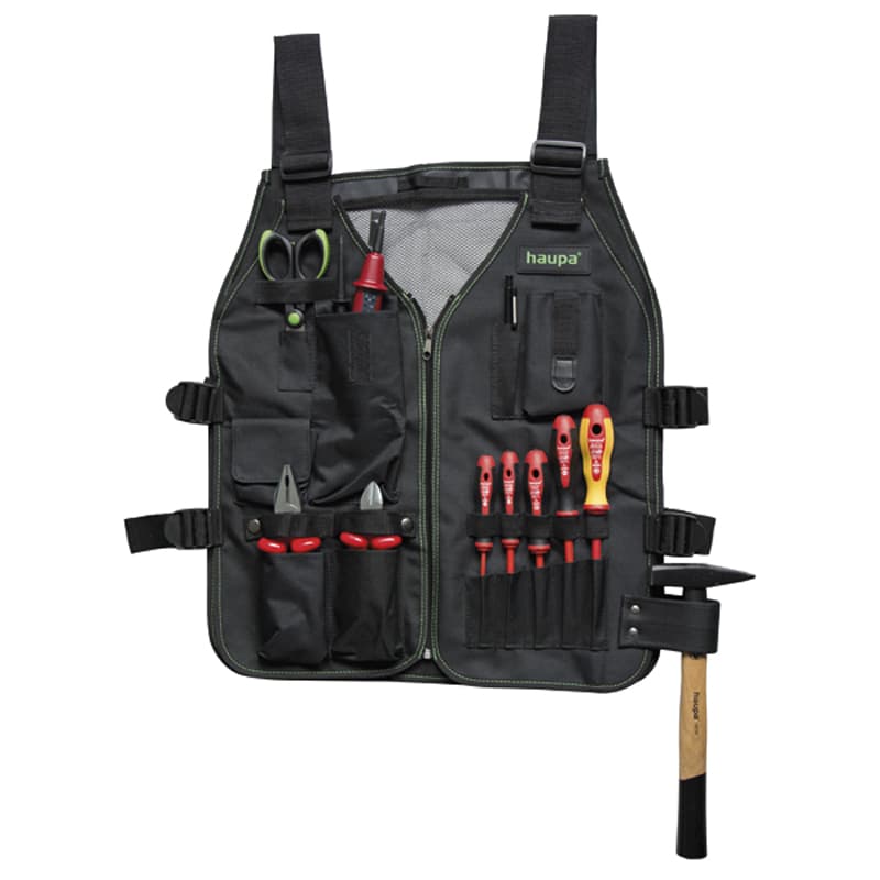 220560 Набор инструментов "Tool Jacket", 10 предметов (Haupa)