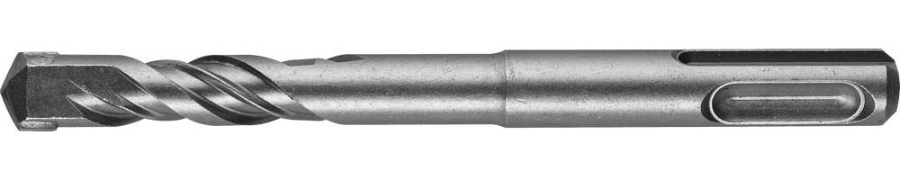 29315-110-10 Бур по бетону SDS-Plus ЗУБР "МАСТЕР", 2 резца, спираль 4С, 10х110мм