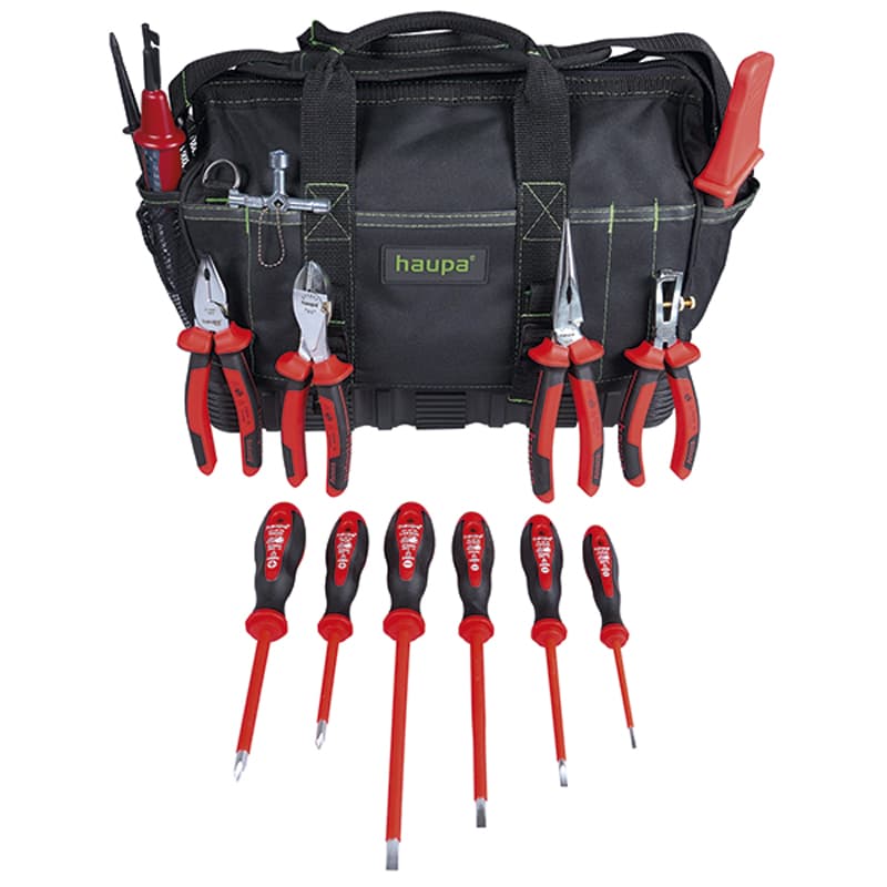 220800 Набор инструментов "ToolBag XL 1000V", 13 предметов (Haupa)