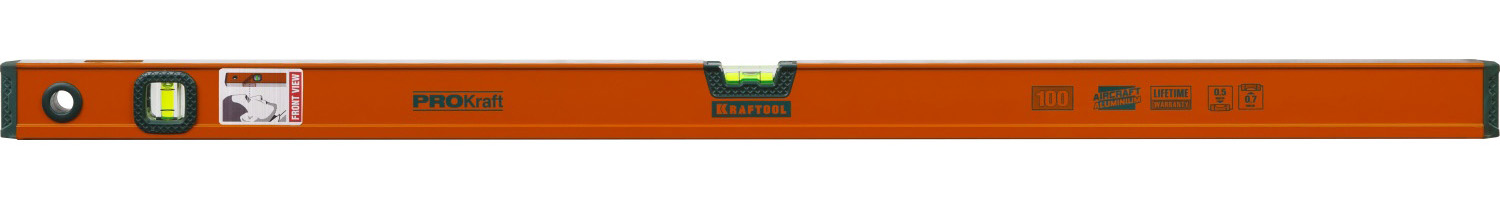 34721-100_z01 Kraftool PROKraft 1000 мм, сверхпрочный уровень с зеркальным глазком