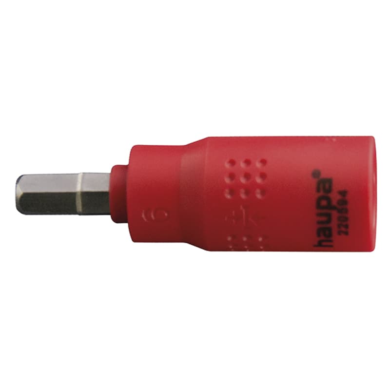 220594 Насадка шестигранная VDE 1/4" SW 6 мм (Haupa)