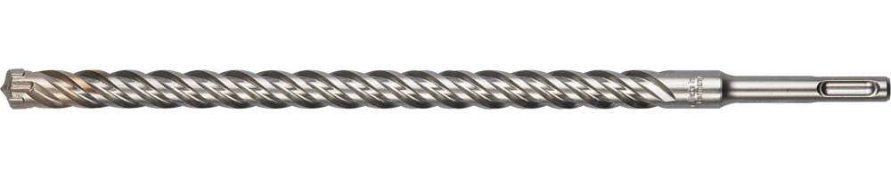 29310-310-14 Бур KRAFTOOL "INDUSTRIE QUALITAT" "ZENTRO 4х4", SDS-Plus, по бетону, 14х310 мм