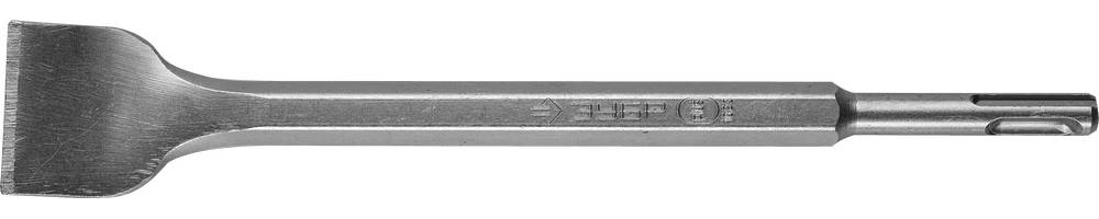 29364-40-250_z01 ЗУБР ПРОФЕССИОНАЛ БУРАН SDS-Plus Зубило плоское изогнутое 40 х 250 мм