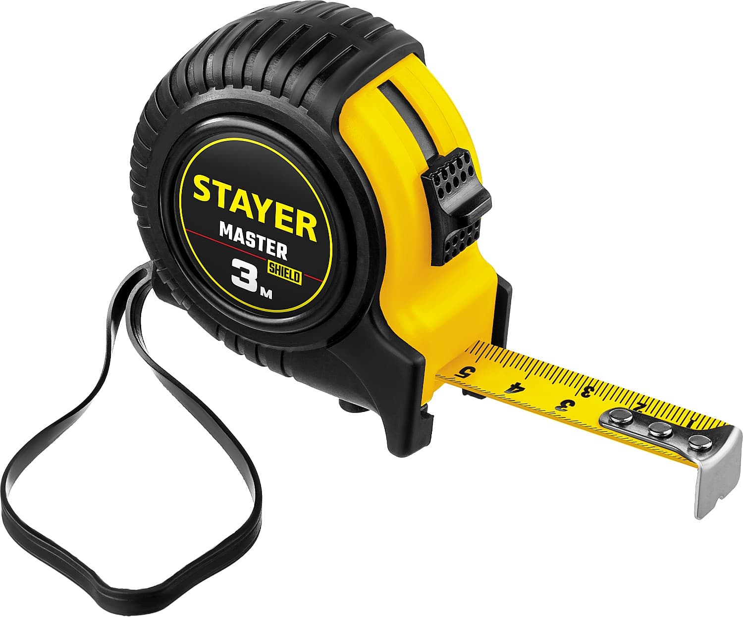 34025-03_z01 STAYER MASTER 3м / 16мм рулетка в ударостойком обрезиненном корпусе