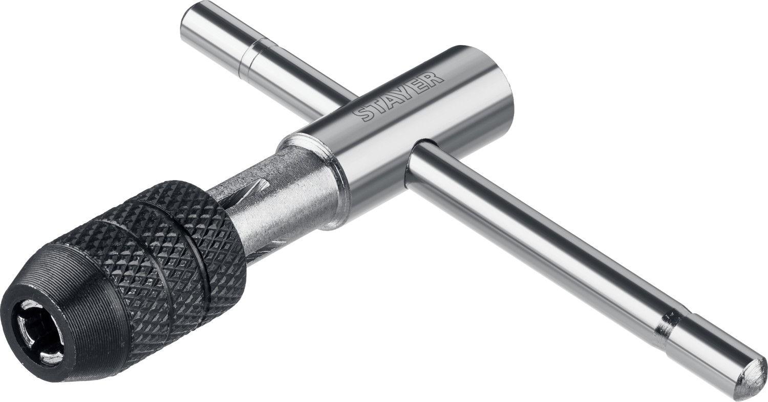 28039-T2_z01 Метчикодержатель Т-образный, №2, М3-М6, STAYER Professional