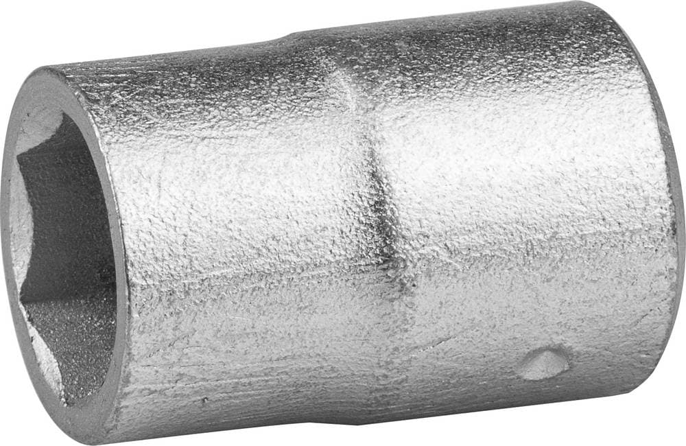 2772-15 Головка торцовая НИЗ (1/2"), 40Х, шестигранная, оцинкованная, 15мм