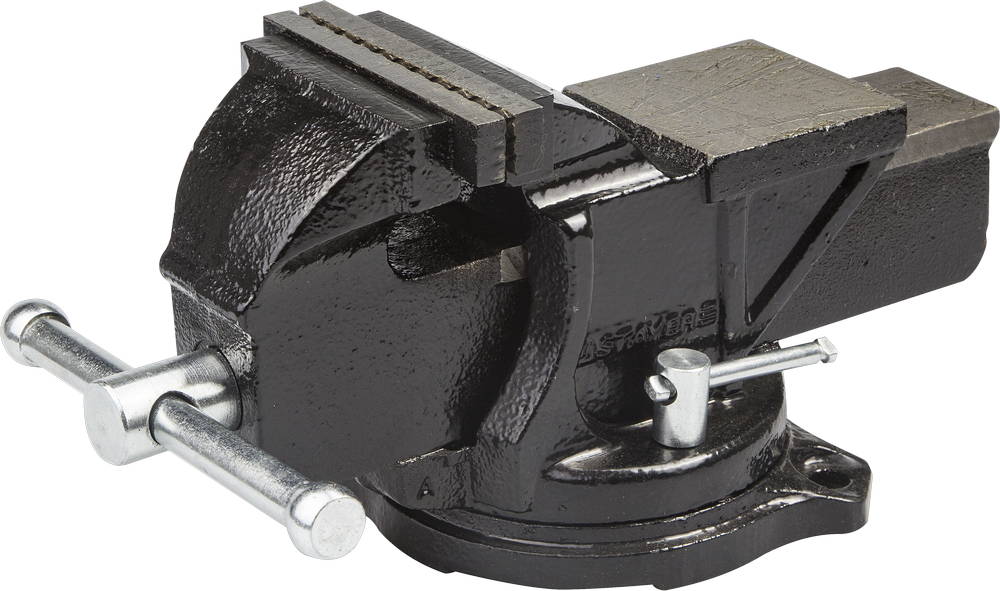 3256-100 Тиски STAYER "MASTER" слесарные поворотные, 95мм
