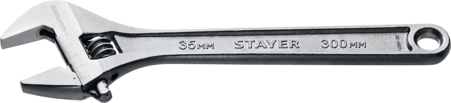 2725-30_z01 Ключ разводной MAX-Force, 300 / 35 мм, STAYER