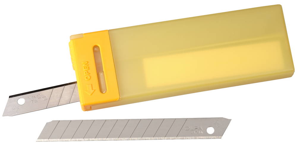 OL-AB-10B Лезвие OLFA сегментированное, 9х80х0,38мм, 10шт