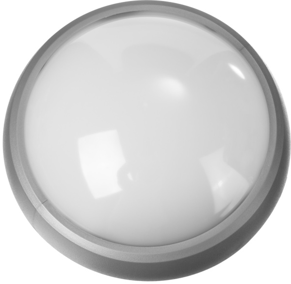 57362-60-S Светильник STAYER "PROFI" PROLight светодиодный, влагозащищенный IP65, пластиковый корпус, PC, влагозащищенный, круг, металлик, 4000К, 7(60Вт)