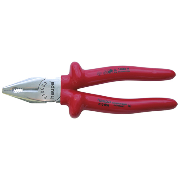 210058 Пассатижи DIN ISO 5746 VDE, 200 мм (Haupa)