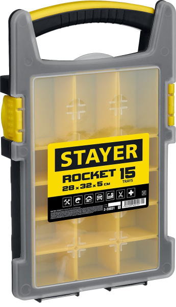 2-38031_z01 Органайзер "ROCKET-15" пластиковый, STAYER