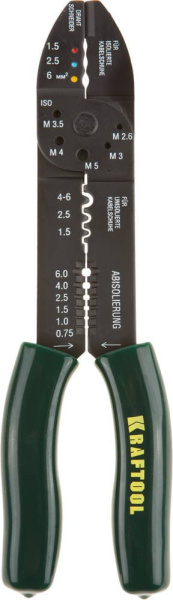 22661 Стриппер многофункциональный MK-7, 0.75 - 6 мм2, KRAFTOOL