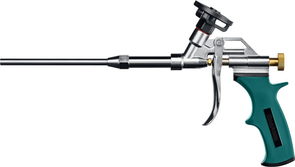 0685_z04 Пистолет для монтажной пены "PROKraft", металлический корпус, тефлоновое покрытие, KRAFTOOL