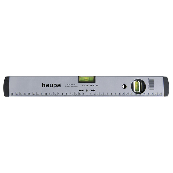 240042 Уровень 400 мм, алюминий (Haupa)