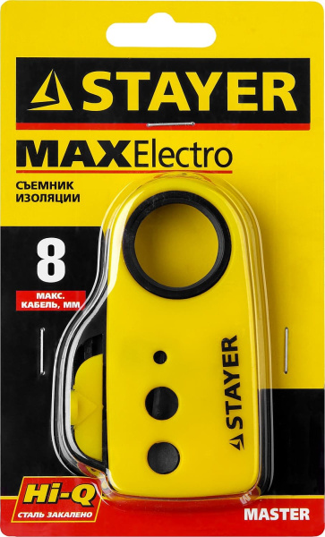 22663_z01 Стриппер SX-8 для снятия изоляции кабелей, до 8 мм, STAYER