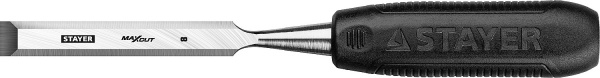 1820-08_z01 STAYER Max-Cut стамеска с пластиковой рукояткой, 8 мм