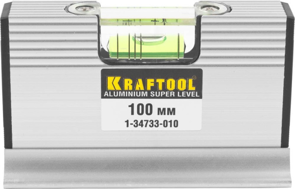 1-34733-010 Уровень KRAFTOOL "PRO" для "водных" работ, 100мм