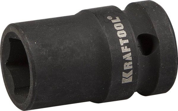 27940-13_z01 Торцовая головка KRAFTOOL "INDUSTRIE QUALITAT" ударная (1/2"), FLANK, Cr-Mo, фосфатированная, 13 мм