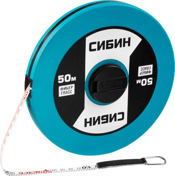34154-50 Мерная лента СИБИН фиберглассовая, 50м