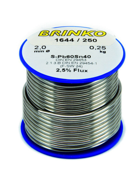 1644/250 Припой, 250г (Brinko)