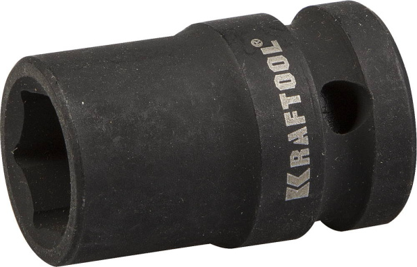 27940-14_z01 Торцовая головка KRAFTOOL "INDUSTRIE QUALITAT" ударная (1/2"), FLANK, Cr-Mo, фосфатированная, 14 мм