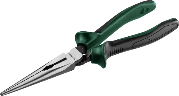 22001-3-20_z01 Тонкогубцы KRAFTOOL "PowerPro", CrMo-сталь, покрытие оксидированное с полировкой, 20
