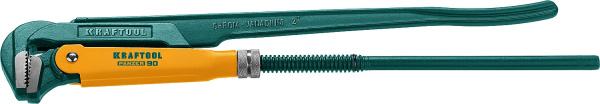 2734-20_z02 KRAFTOOL PANZER-90, №3, ключ трубный, прямые губки