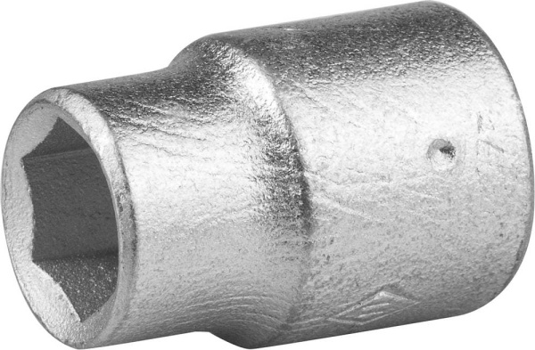 2772-13 Головка торцовая НИЗ (1/2"), 40Х, шестигранная, оцинкованная, 13мм