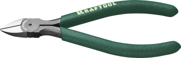 220017-5-12 Бокорезы KRAFTOOL "KRAFT-MINI", обливные рукоятки, CrV сталь, 125мм