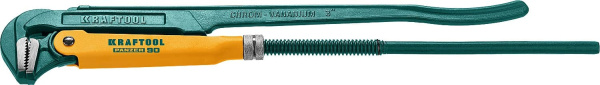 2734-30_z02 KRAFTOOL PANZER-90, №4, ключ трубный, прямые губки