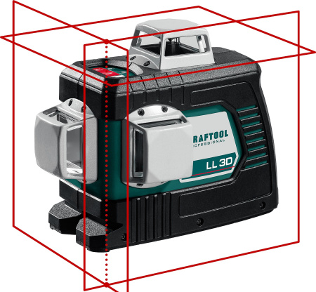 34640_z01 KRAFTOOL LL 3D нивелир лазерный, в коробке