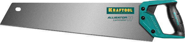 15207 Ножовка по ламинату "Alligator LAMINATOR", 500 мм, 11 TPI 3D зуб, KRAFTOOL