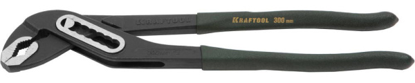 22359-32 Клещи KRAFTOOL "EXPERT" переставные, CrV, коробчатый шарнир, захват до 48мм / 1 1/2", 300мм