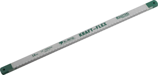 15942-18-S50 Полотно "KRAFT-FLEX" по металлу, KRAFTOOL Bi-Metal, 18TPI, 300 мм, 50 шт