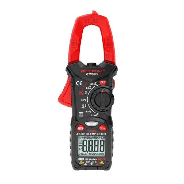 80753 KT 206D "PROLINE" Токовые клещи цифровые (КВТ)